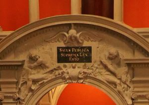 Salus publica suprema lex esto, "공공의 이익이 최고의 법이다", 스위스 국회의사당