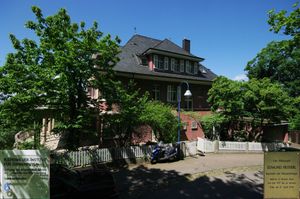 프라이부르크의 키펜하우어 태양물리학 연구소, 후설이 1937년-1938년에 거주했던 곳