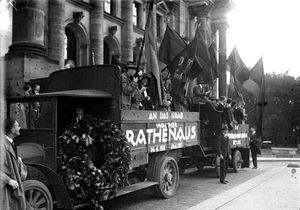 1923년 6월 라테나우 추모 예배