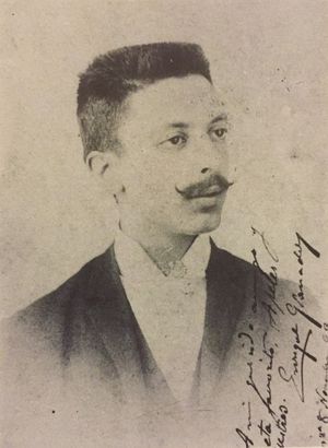 《스페인 무곡집》을 작곡하던 무렵의 그라나도스(1893년)