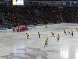 2015년과 2018년 밴디 세계 선수권 대회가 열린 러시아 하바롭스크의 예로페이 아레나(Arena Yerofey)