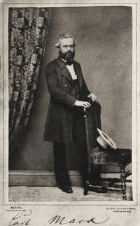 1861년의 카를 마르크스