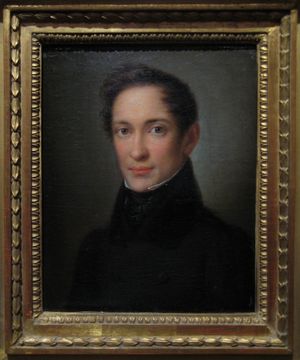 알렉산드르 헤르첸의 젊은 시절, 알렉세이 즈브루예프 작(1830년대)