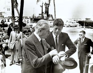 맥밀런과 존 F. 케네디 (1961년)