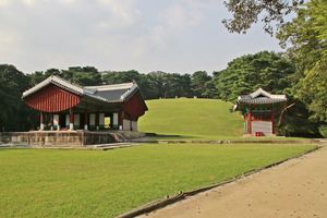 인릉의 정자각과 비각