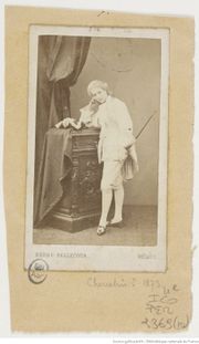 케루비노 역의 사라 베르나르