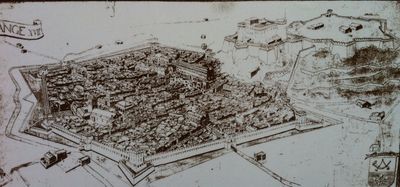 17세기 오랑주 공국의 성과 오랑주 도시