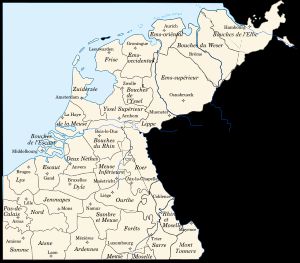 1811년 프랑스 제1제정의 북부 주(州)