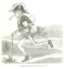 빈에서 탈출하는 메테르니히