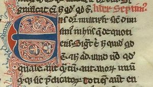 윌리엄 오브 모어벡 번역 원고, 형이상학 제7권