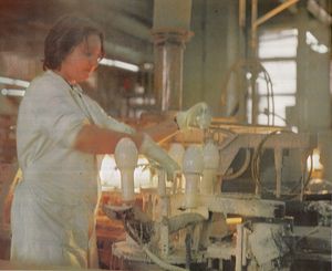 로자 룩셈부르크 전기램프 제조 공장, 바르샤바, 1970년대