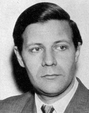 1953년 슈미트의 공식 독일 연방의회 사진