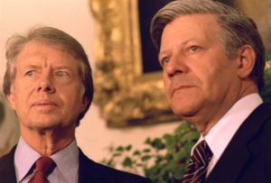 카터 대통령과 슈미트