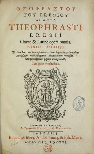 Opera omnia, 1613