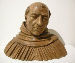 빈첸초 오노프리(Vincenzo Onofri)가 제작한 알베르투스 마그누스 흉상