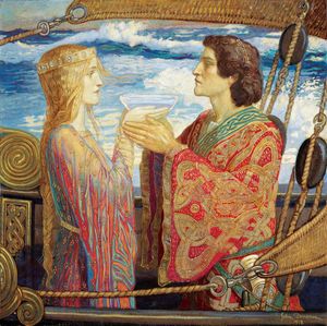 존 던컨(John Duncan)의 트리스탄과 이졸데(1912)