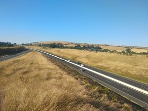 위클로 시 남쪽의 M11 고속도로