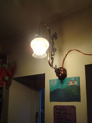 현대식으로 사용되는 3구 가스 램프