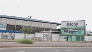 가나의 재활용 쓰레기 처리장