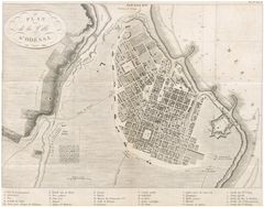 1814년 오데사 지도