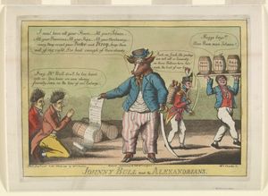 의인화된 황소로 묘사된 초기 존 불