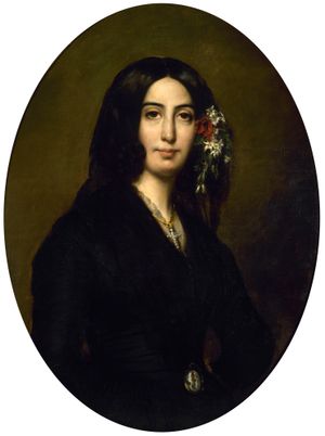 오귀스트 샤르팡티에(Auguste Charpentier)가 그린 조르주 상, 1838년
