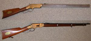 1860년형 헨리 소총과 1866년형 윈체스터 소총