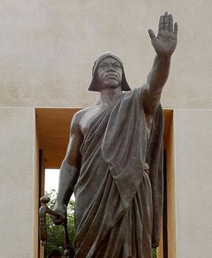 아보메의 베한진 동상