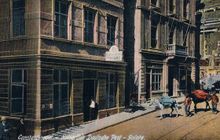 오스만 제국 수도 콘스탄티노폴리스에 있던 독일 우체국(1870년 엽서)