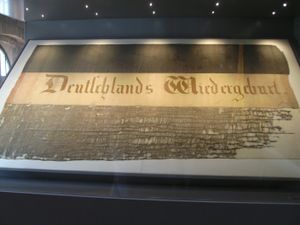 1832년에 제작된 “최초의 깃발”(Ur-Fahne)