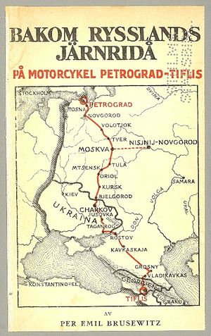 1923년 스웨덴 책 "러시아 철의 장막 뒤에서"