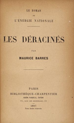 1897년 출판된 뿌리 뽑힌 사람들