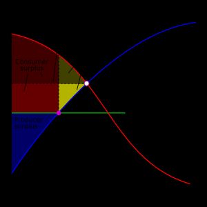구속력 있는 가격 상한제의 가격 책정, 수량 및 복지 효과