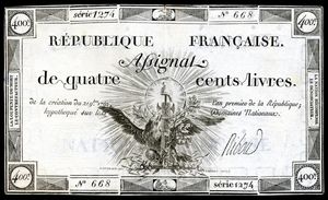 아시냐 공채 (1792년 발행)