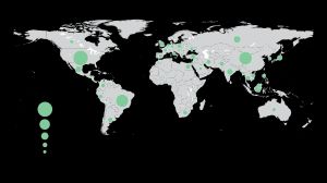 2021년 국가별 전 세계 닭고기 생산량