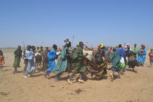 말리의 풀라니족 목축민