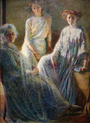 Tre donne}}), 1909-10