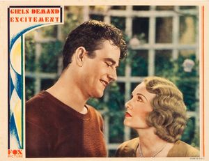 흥분을 원하는 여자들 (1931) 로비 카드
