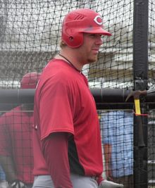 2008년 레즈 스프링 캠프에서의 던