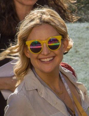 2016년 슈퍼볼 50 기념 행사에서의 허드슨