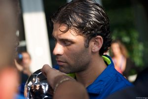 2009년 8월 바르셀로나 유니폼을 입은 마르케스