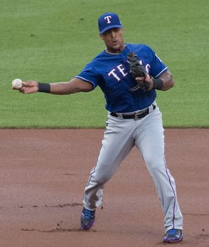 아드리안 벨트레(2011년부터 2018년까지 레인저스 3루수)