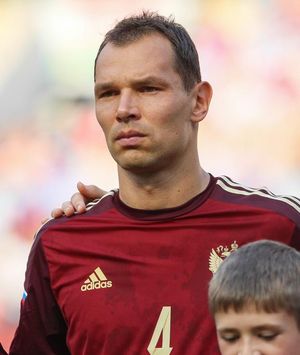 2014년 러시아 국가대표팀에서 활약하는 이그나셰비치