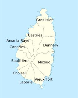 세인트루시아의 10개 구