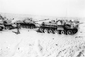 1973년 욤 키푸르 전쟁 당시 이스라엘군이 노획한 이집트군 장비