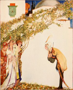 「아라비안나이트」추가 이야기(1915)의 삽화