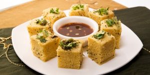 도클라(Dhokla), 찐 병아리콩 가루 간식