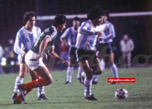 1985년 아르헨티나와의 멕시코 경기, 로스앤젤레스