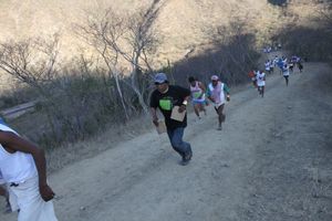 우리케에서 열리는 라라무리족 마라톤