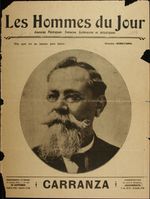 프랑스 사회 정책 연감 Les hommes du jour (오늘의 인물들) 1916년 표지에 실린 카란사